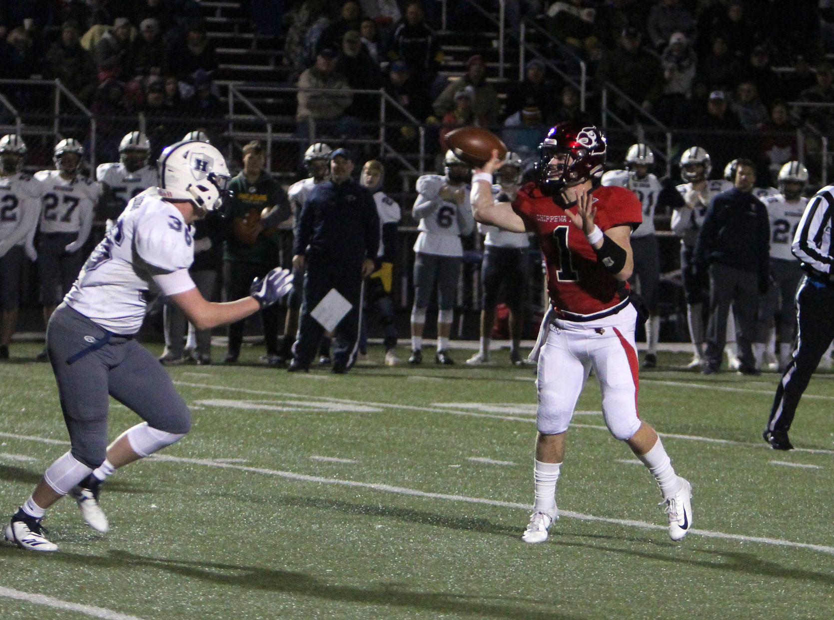Hudson at Chi-Hi football 10-12-18